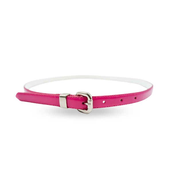 Pink shop skinny belt