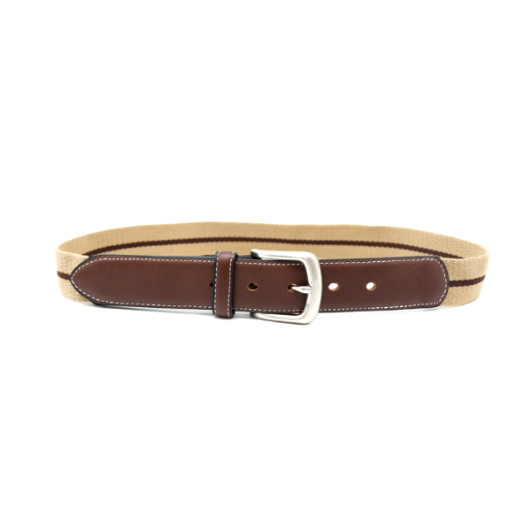 Canvas and 2025 leather belt