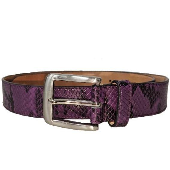 Buy Men's Snakeskin Belt No Buckle