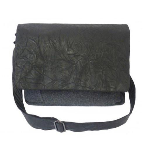 Gray hot sale satchel bag