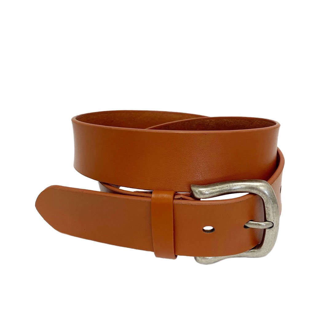 JACOB - Men's Tan Genuine Leather Belt