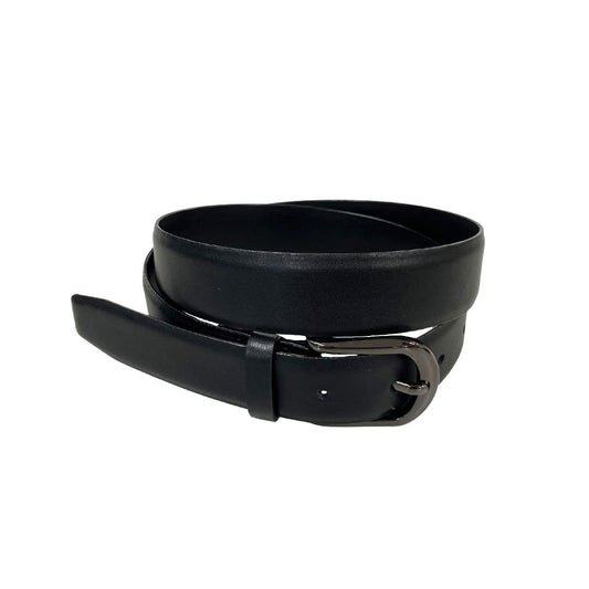 AIDEN - Men's Black Genuine Leather Belt  2