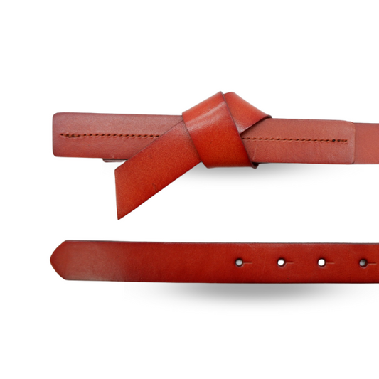 ALEXANDRIA - Tan Genuine Leather Belt