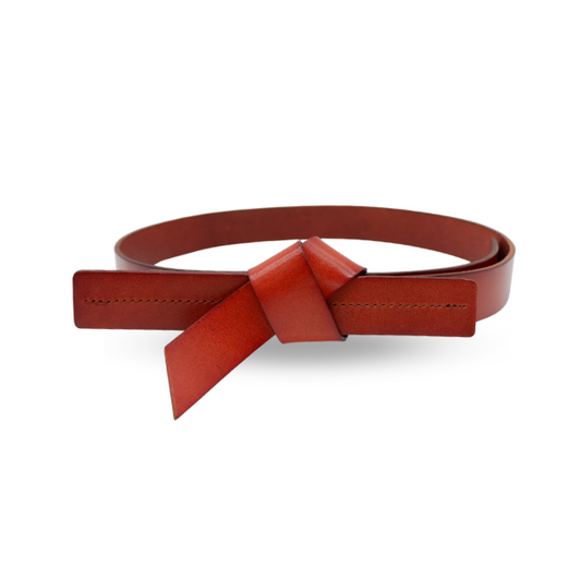 ALEXANDRIA - Tan Genuine Leather Belt