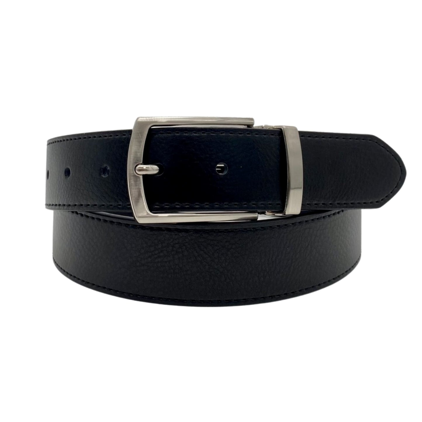 Ace - Men's Black Genuine Leather Belt