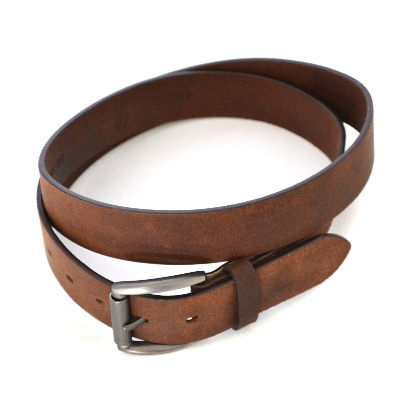 BERNADO - Mens Brown Genuine Leather Belt – The Fitting Belt Company