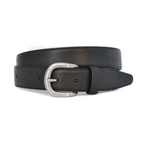 BRAYDAN - Mens Black Genuine Leather Belt  - Belt N Bags