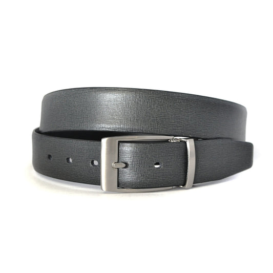 CLARKE - Mens Black Genuine Leather Belt  - Belt N Bags