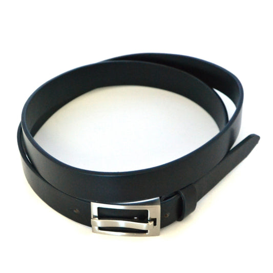 DARCY - Mens Black Leather Belt  - Belt N Bags