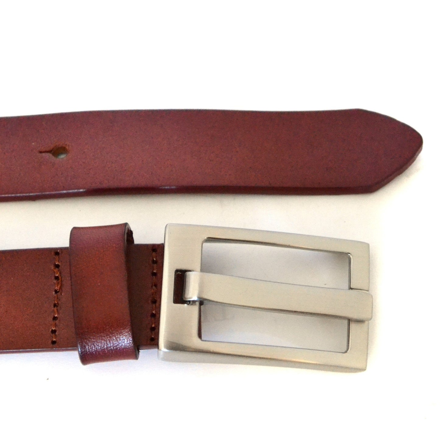 DARCY - Mens Tan Leather Belt  - Belt N Bags