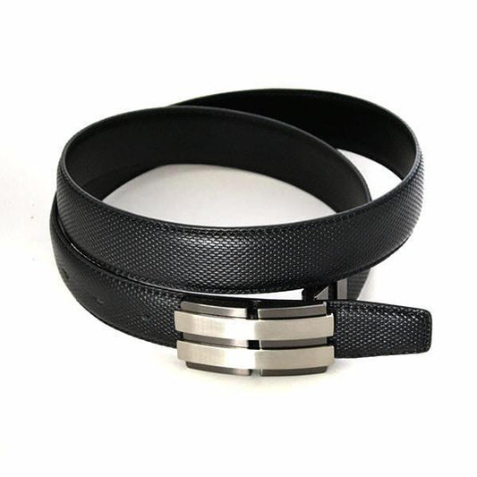 ELLIOT - Mens Black Reversible Leather Belt  - Belt N Bags