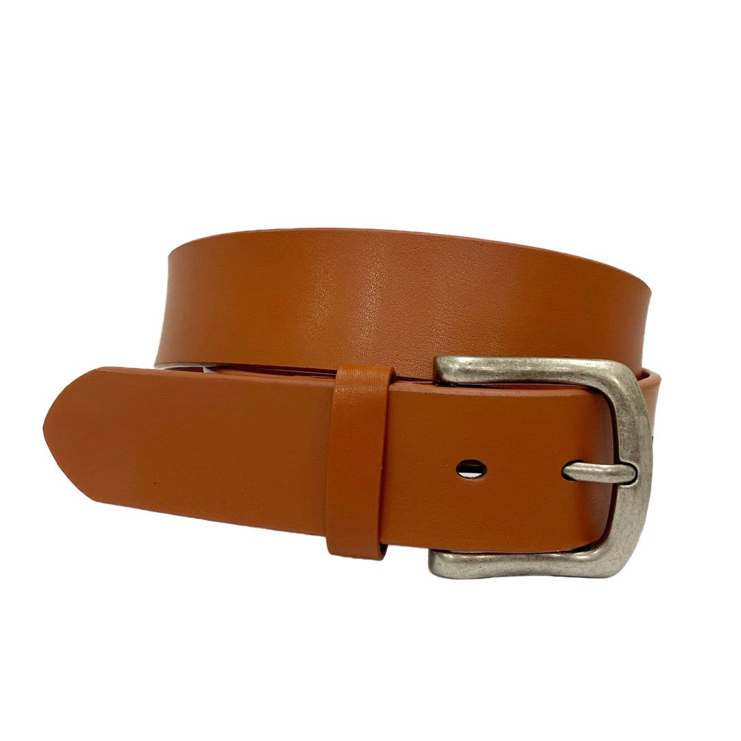 JACOB - Men's Tan Genuine Leather Belt