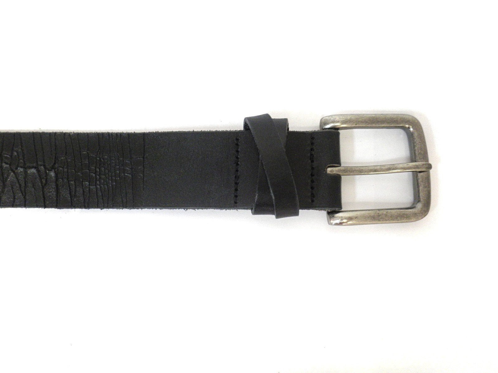 LLOYD - Mens Black Leather Belt - BeltNBags