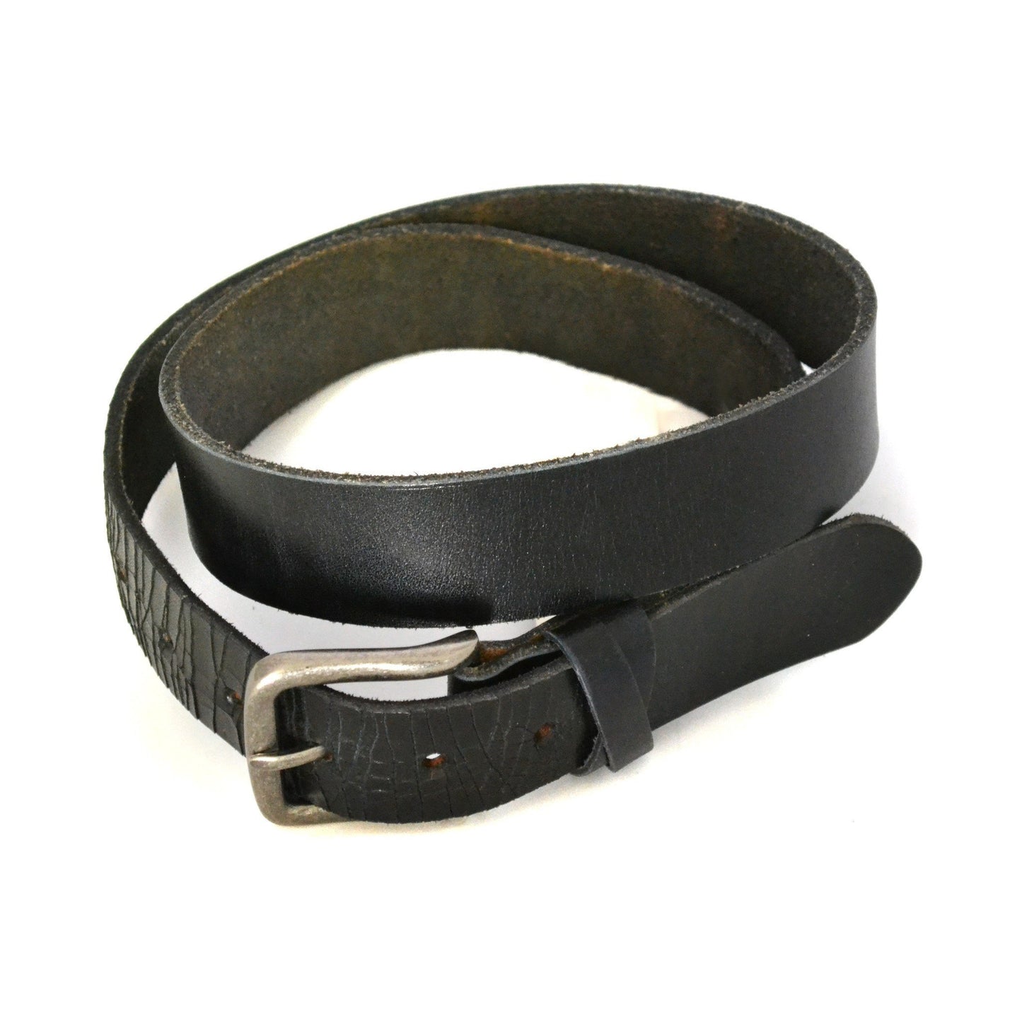 LLOYD - Mens Black Leather Belt - BeltNBags