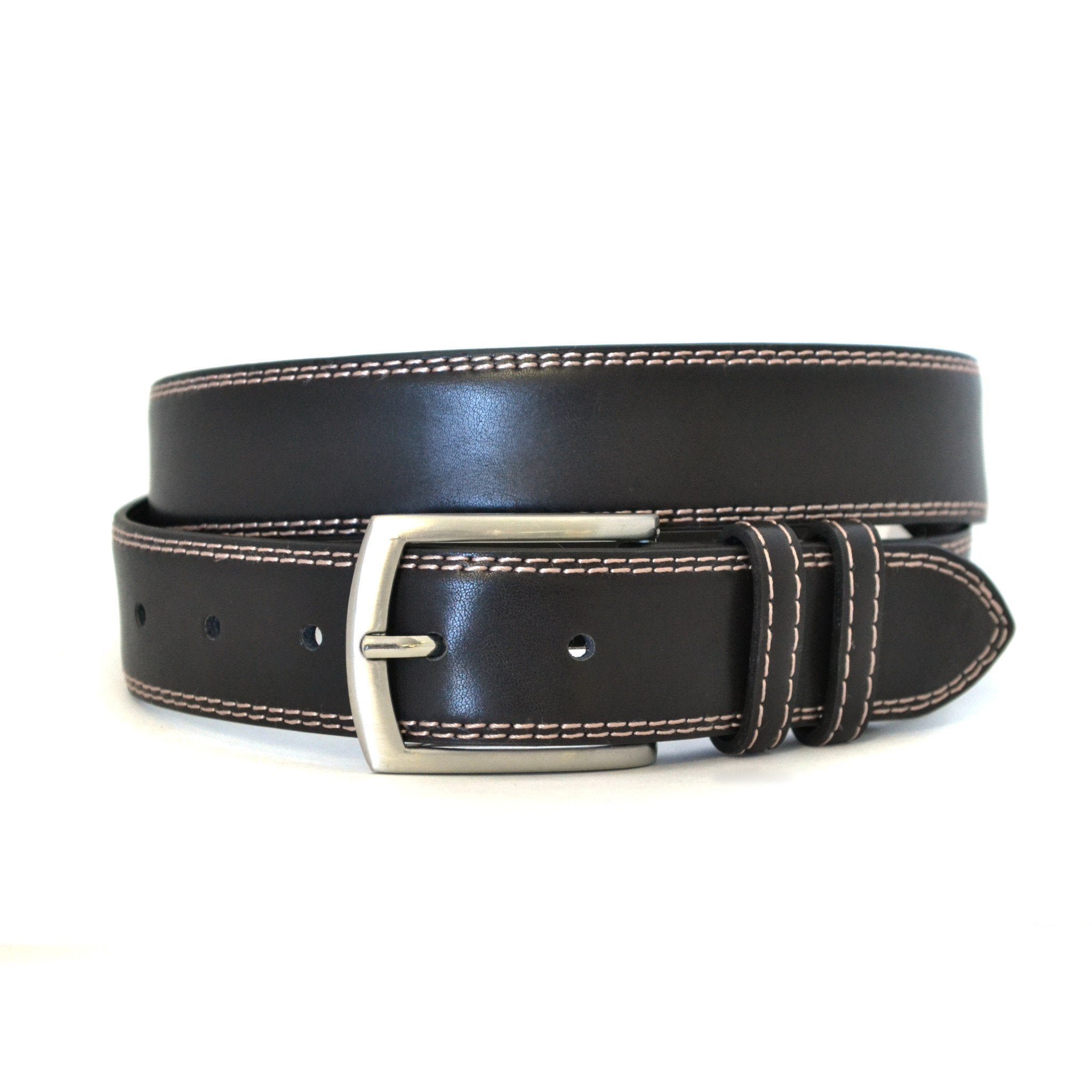 MATHIAS - Mens Brown Leather Belt – The Fitting Belt Company