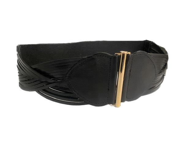 ELIZABETH - Black Genuine Leather Belt – The Fitting Belt Company