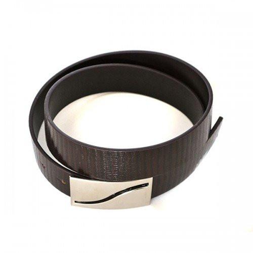 OAKLEY - Mens Brown Square End Leather Belt - BeltNBags