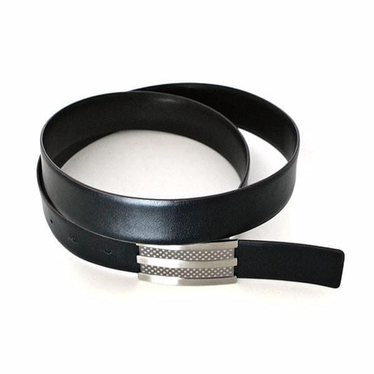 RAFAEL - Mens Black and Brown Leather Belt - BeltNBags