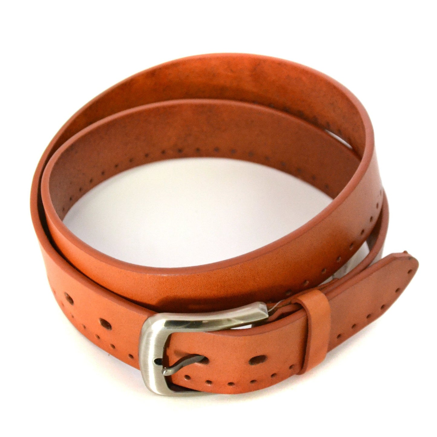 YASHA - Mens Tan Genuine Leather Belt - BeltNBags