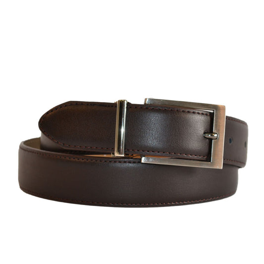 BRAYDEN - Men's Brown Genuine Leather Belt