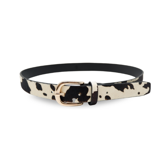 Maria Cow print Belt