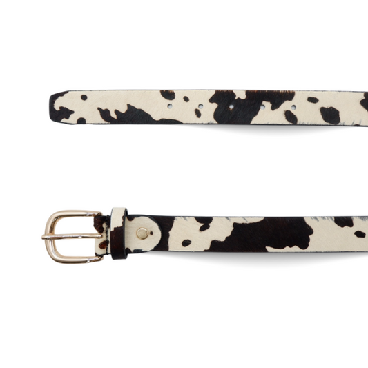 Maria Cow print Belt