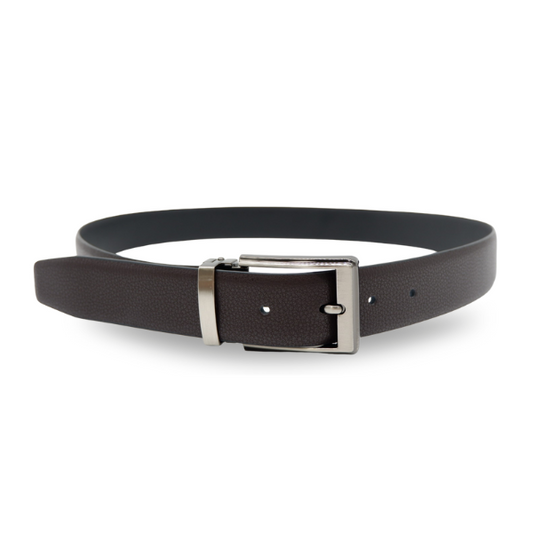 Mississippi Men's Reversible Belt Black/Chocolate