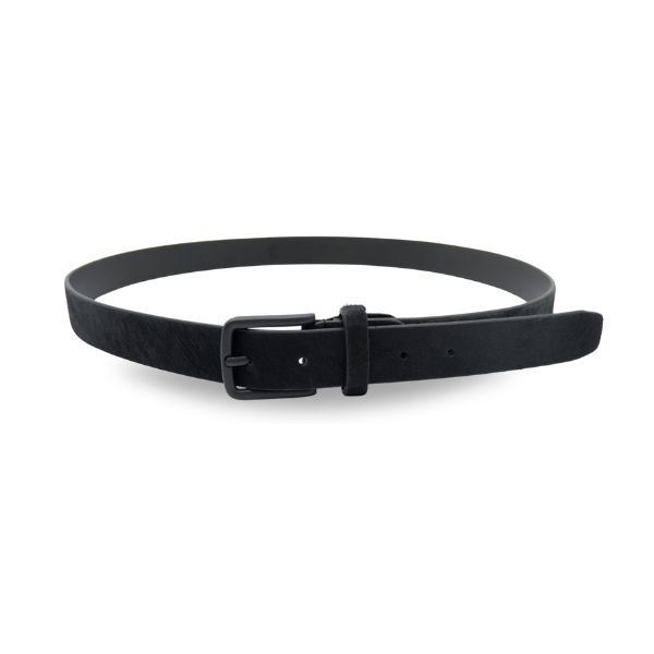 Molly Women's Black Fur Belt – The Fitting Belt Company