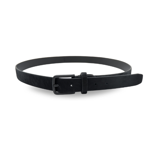 Molly Women's Black Fur Belt